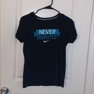Nike “Never Disputed” t-shirt